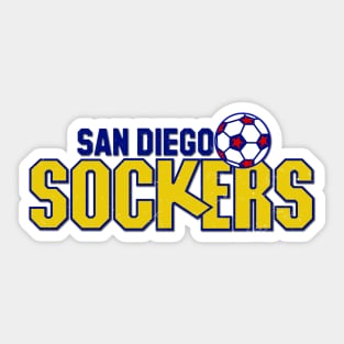 DEFUNCT - San Diego Sockers Indoor Soccer Sticker